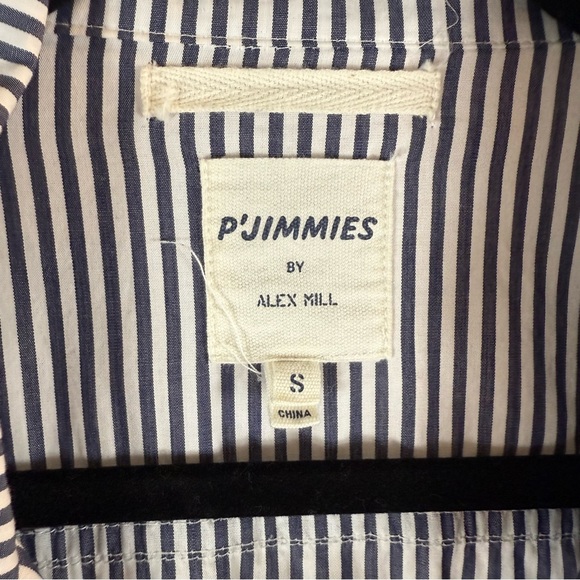 Alex Mill P'Jimmies Dreamsuit Blue White Stripe Unisex size: S - Picture 11 of 17